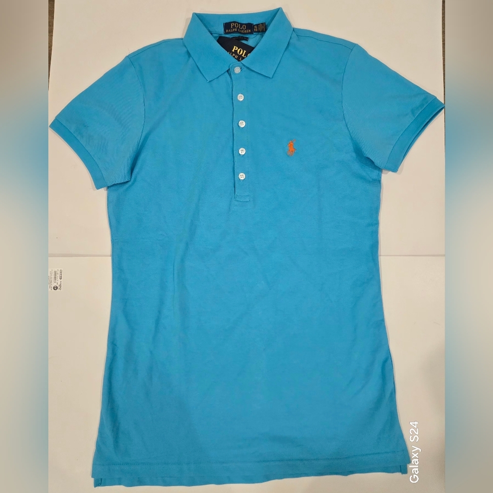 Ralph Lauren Women's Polo Shirts - Pink, Green, Yellow, Orange
